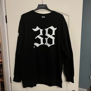 XXL Crooks and Castles Crewneck Sweatshirt Black and White .38